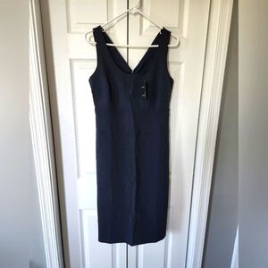 Club Monaco button back vent dress